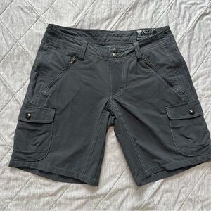 Kuhl Mountain Culture Cargo Shorts with Relaxed Fit and Outdoor Fabric Sz 4